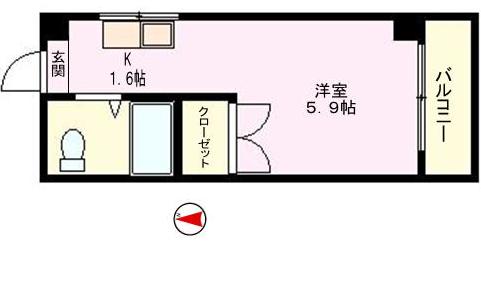 同じ建物の物件間取り写真 - ID:242001271410