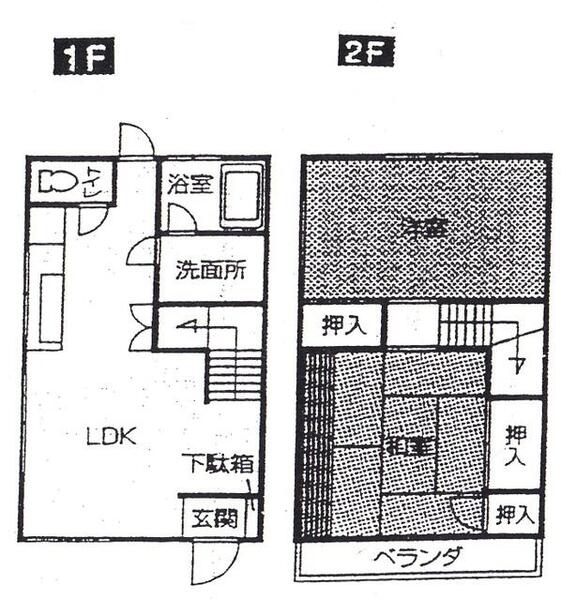 ハウスＭＩ 3｜栃木県佐野市植野町(賃貸アパート2LDK・1階・59.62㎡)の写真 その1