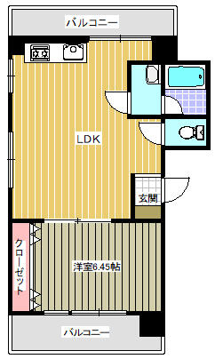 東京都板橋区大原町(賃貸マンション1LDK・4階・36.30㎡)の写真 その1