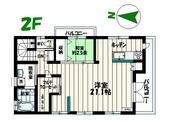 富士市松岡 2階建 築21年のイメージ