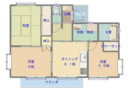 そよ風6番館B_間取り_0