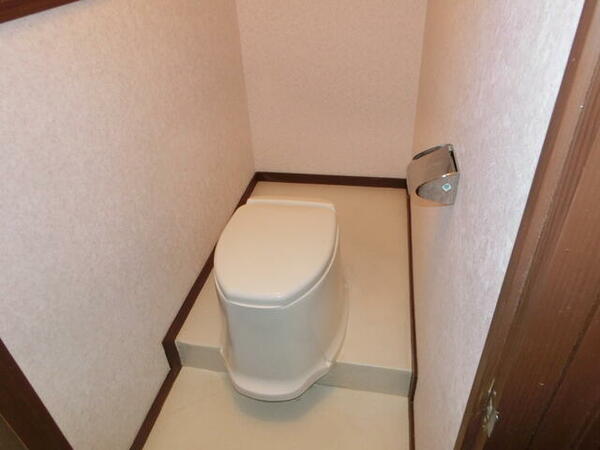 トイレ：同タイプのトイレです。（汲み取り）