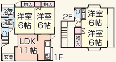 間取り：212054701272