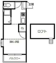 福岡県福岡市東区千早２丁目（賃貸アパート1R・2階・21.87㎡） その1