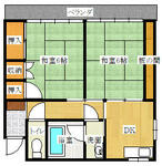 熊本市中央区九品寺５丁目 2階建 築42年のイメージ