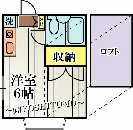 同じ建物の物件間取り写真 - ID:213102930392