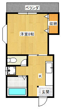 グローリーハウス_間取り_0