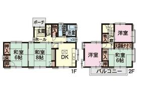 静岡県富士市中里（賃貸一戸建5DK・--・117.04㎡） その2