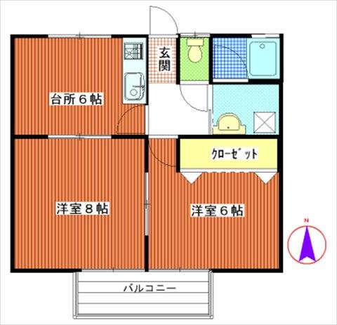 同じ建物の物件間取り写真 - ID:207001163905