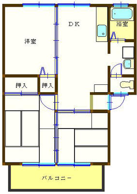 同じ建物の物件間取り写真 - ID:244003881503