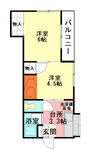 横須賀市富士見町３丁目 2階建 築43年のイメージ