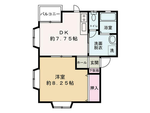 同じ建物の物件間取り写真 - ID:215002814942