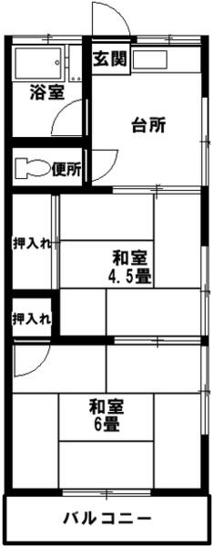 第二光荘｜東京都板橋区三園１丁目(賃貸アパート2DK・1階・29.03㎡)の写真 その1