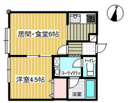 北海道札幌市中央区北八条西１９丁目（賃貸アパート1LDK・2階・28.00㎡） その2