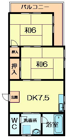 同じ建物の物件間取り写真 - ID:229009204352