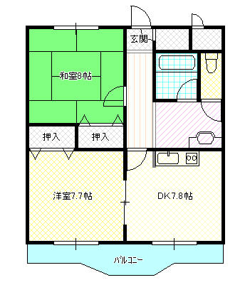 ルネサンス盛岡_間取り_0