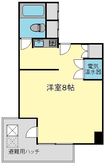 センチュリー２１壹番館 603｜大阪府大阪市淀川区西中島３丁目(賃貸マンション1R・6階・25.66㎡)の写真 その2