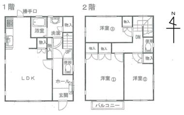 間取り：223039580095