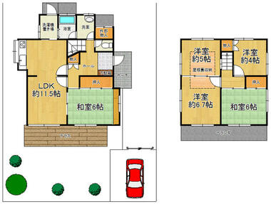 間取り：227101486743