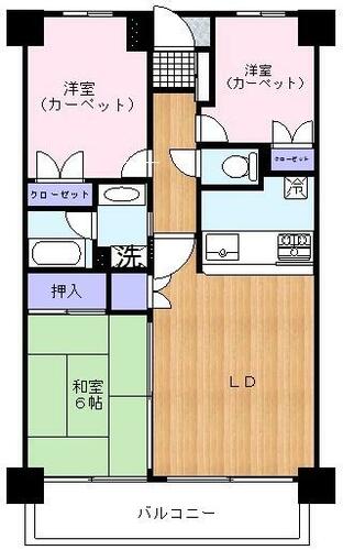 同じ建物の物件間取り写真 - ID:207001160329