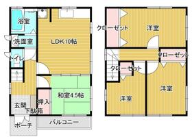 徳島県小松島市金磯町（賃貸一戸建4LDK・--・81.00㎡） その1