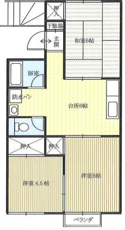 埼玉県久喜市菖蒲町菖蒲(賃貸アパート3DK・2階・48.82㎡)の写真 その1