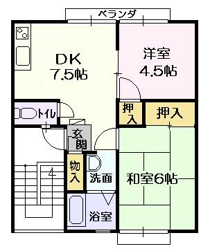 三重県名張市桔梗が丘西１番町(賃貸アパート2DK・1階・35.60㎡)の写真 その1