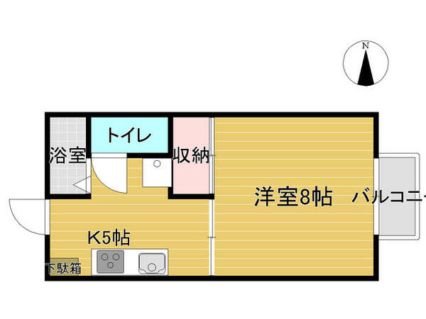 香川県高松市屋島西町(賃貸アパート1K・2階・25.90㎡)の写真 その1