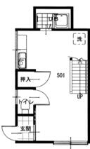 熊本県熊本市中央区国府３丁目（賃貸アパート1LDK・1階・41.68㎡） その2