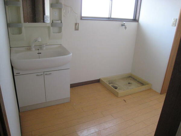 画像6:洗濯機置場は室内です。