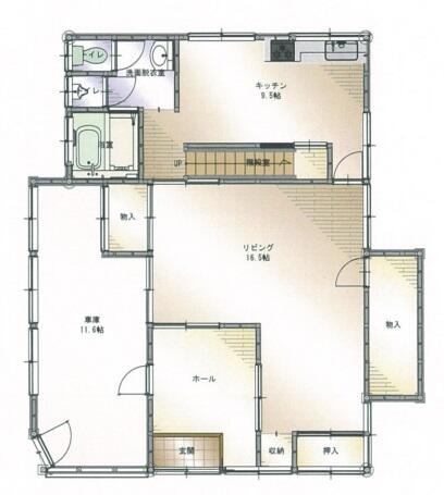 detached 秋田県横手市平鹿町浅舞字釜池