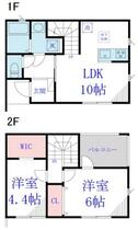 ル・ソレイユ浜野 3 ｜ 千葉県千葉市中央区浜野町（賃貸テラスハウス2LDK・--・56.10㎡） その2