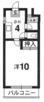 徳島県徳島市蔵本元町２丁目（賃貸マンション1DK・1階・28.00㎡） その1