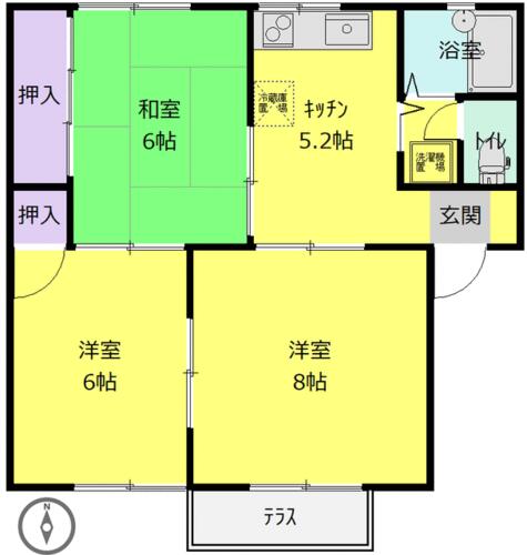 レピュート江俣_間取り_0