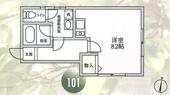 江戸川区松本１丁目 2階建 築8年のイメージ