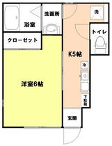 東京都足立区保木間４丁目（賃貸アパート1K・1階・23.97㎡） その2