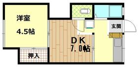 エデン荘  ｜ 兵庫県神戸市中央区北野町３丁目（賃貸アパート1DK・2階・23.00㎡） その2