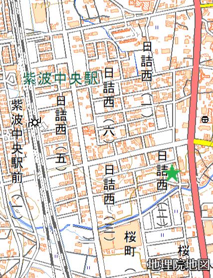 apartment 岩手県紫波郡紫波町日詰西２丁目
物件地図