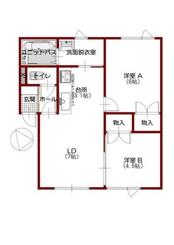 アーバンハイツ元町五番館_間取り_0