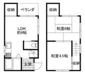 大阪市旭区中宮２丁目 2階建 築56年のイメージ