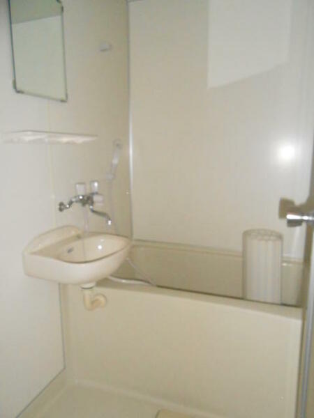 画像8:洗面台つきのバスルーム