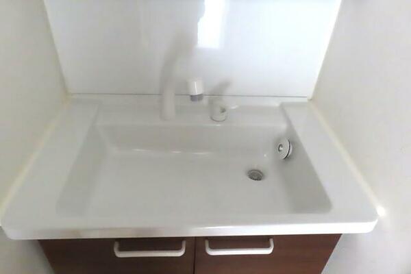 画像14:独立洗面所にはシャワー付き洗面台がございます。