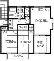 埼玉県さいたま市浦和区針ヶ谷４丁目（賃貸アパート3DK・1階・56.17㎡） その2