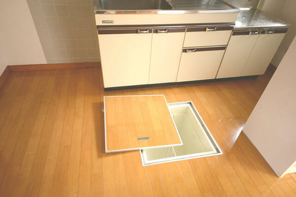 画像12:キッチンの床下収納です。