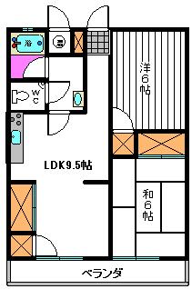 のぐちマンション 302｜長崎県諫早市旭町(賃貸マンション2LDK・3階・52.48㎡)の写真 その1