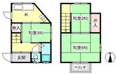 神戸市長田区高取山町２丁目 2階建 築60年のイメージ