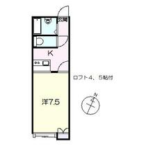 リバーウエスト 203 ｜ 新潟県長岡市蓮潟４丁目（賃貸アパート1K・2階・25.00㎡） その2