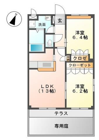 同じ建物の物件間取り写真 - ID:241004802438