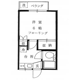 第１３市川荘 101｜東京都目黒区五本木１丁目(賃貸アパート1K・1階・19.83㎡)の写真 その1