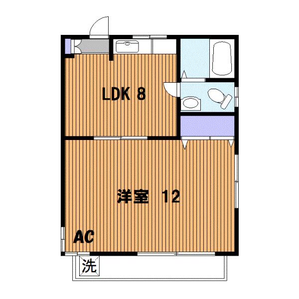 磯部マンション 301｜神奈川県横浜市港北区大倉山３丁目(賃貸マンション1LDK・3階・40.00㎡)の写真 その2